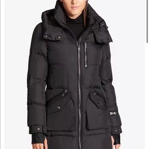 DKNY Women’s Hooded Down Puffer Coat